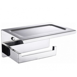 Фото Держатель туалетной бумаги Boheme New Venturo (10311-CR) черный