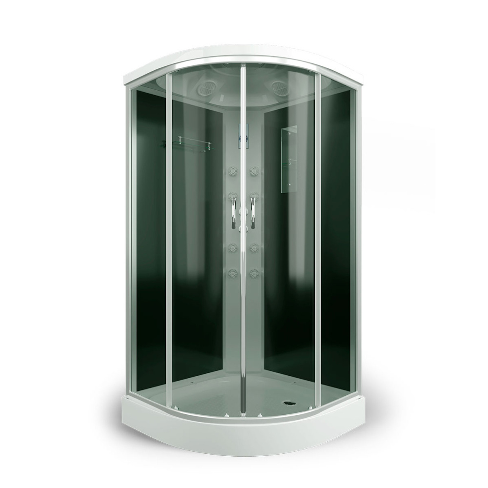 Душевая кабина 90x90x215 Erlit (ER4509P-C4) , Поддон низкий