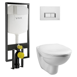 Инсталляция и унитаз Vitra Normus (9773B003-7203) белый