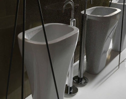 Фото Раковина Kerasan Aquatech 374201 напольная на 60 см