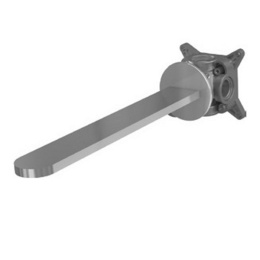 Фото Antonio Lupi Indigo ND922GR Излив для раковины, настенный, излив: 250мм, цвет: графит