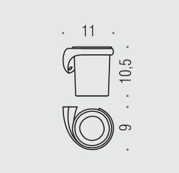 Стакан Colombo LINK B2402