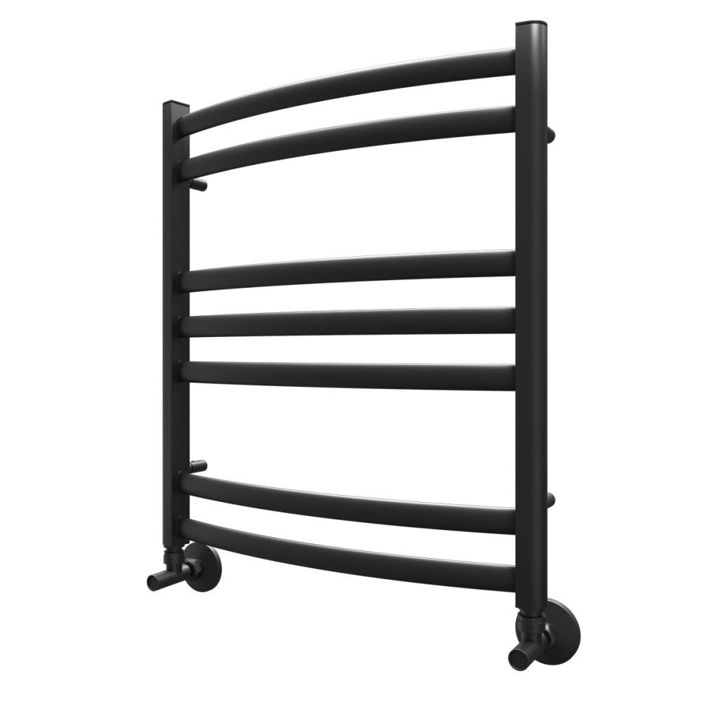 Водяные полотенцесушители Полотенцесушитель водяной Lemark Atlantiss П7 LM32607RBL 500x600, черный