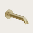 Излив Gessi Origini 66103#727, латунь брашированная/шлифованная PVD(Brushed Brass PVD)
