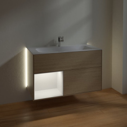 Villeroy Boch Finion G030HFPC Тумба под раковину 996х498 мм (gold matt/oak veneer)
