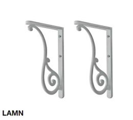 Фото SIMAS Lante LAMNbi декоративный кронштейн (белый)