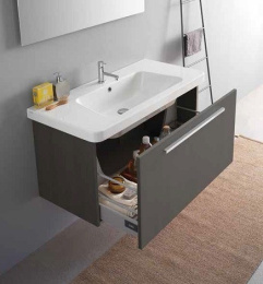 Фото Тумба для раковины Globo Daily (DAM1Y) серый