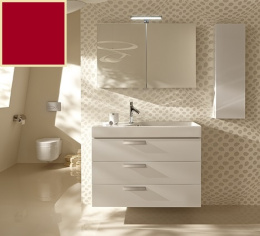 Тумба для раковины Jacob Delafon Rythmik 100 см, EB1310-R3 цвет Малиновый