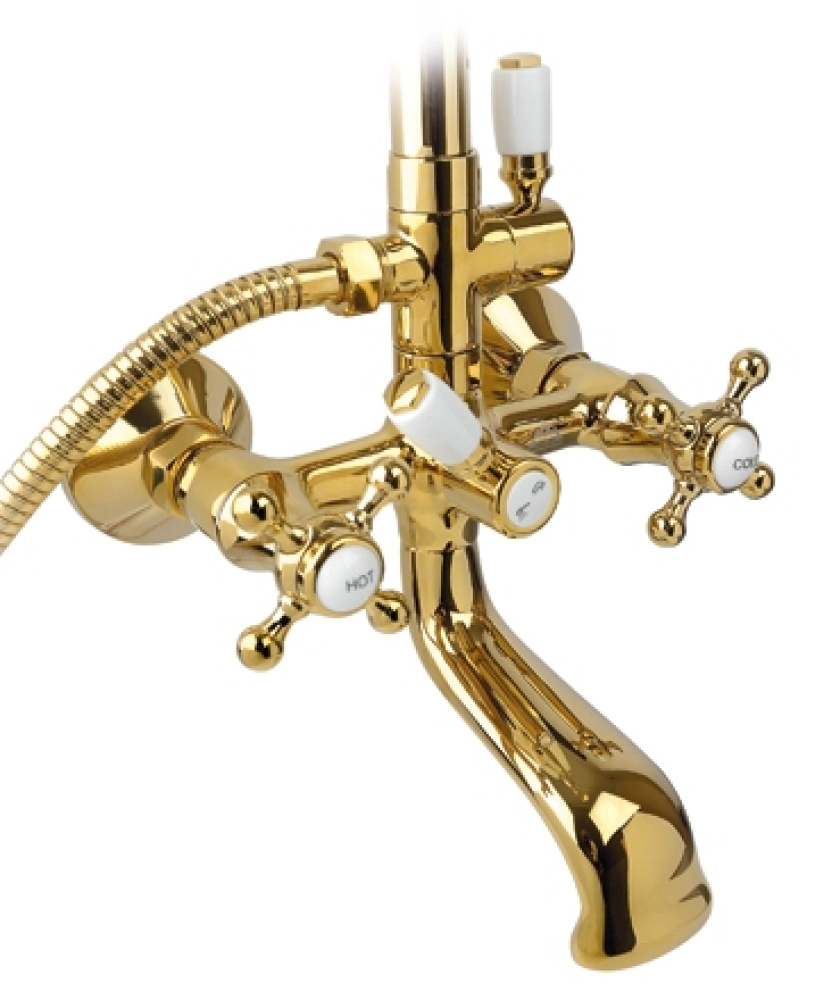 Фото Душевая система Timo Nelson (SX-1090 gold) золото