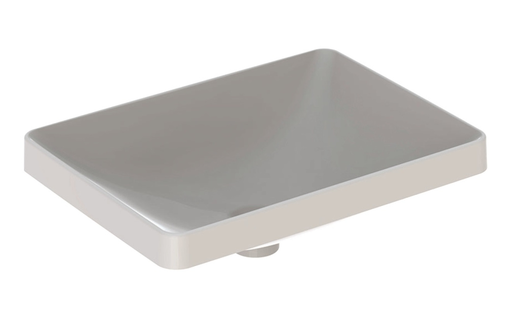 Фото Geberit Variform 500.738.01.2 Раковина, встраиваемая сверху, накладная