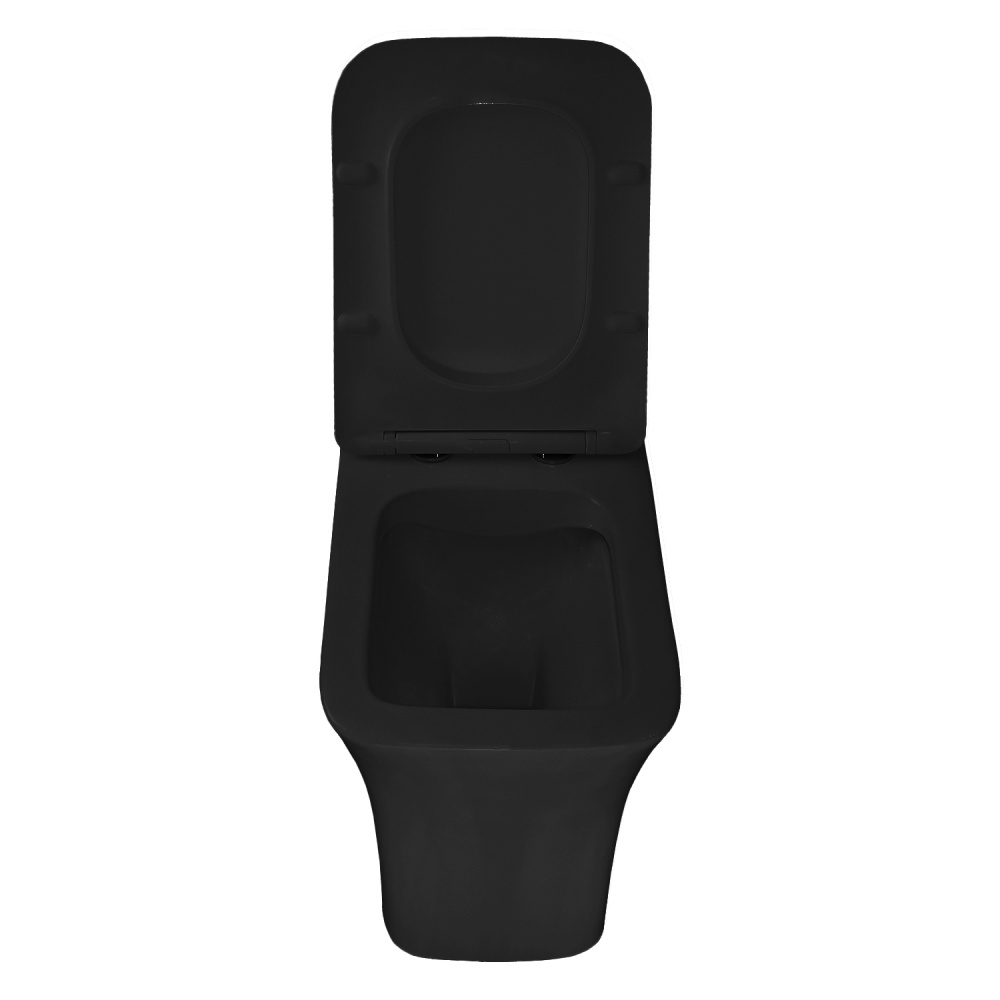 Унитаз-моноблок Azario GRESSA (AZ-1111MB) Черный матовый