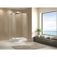 Душевой уголок CEZARES ECO-O-RH-2-120/100-C-Cr Хром