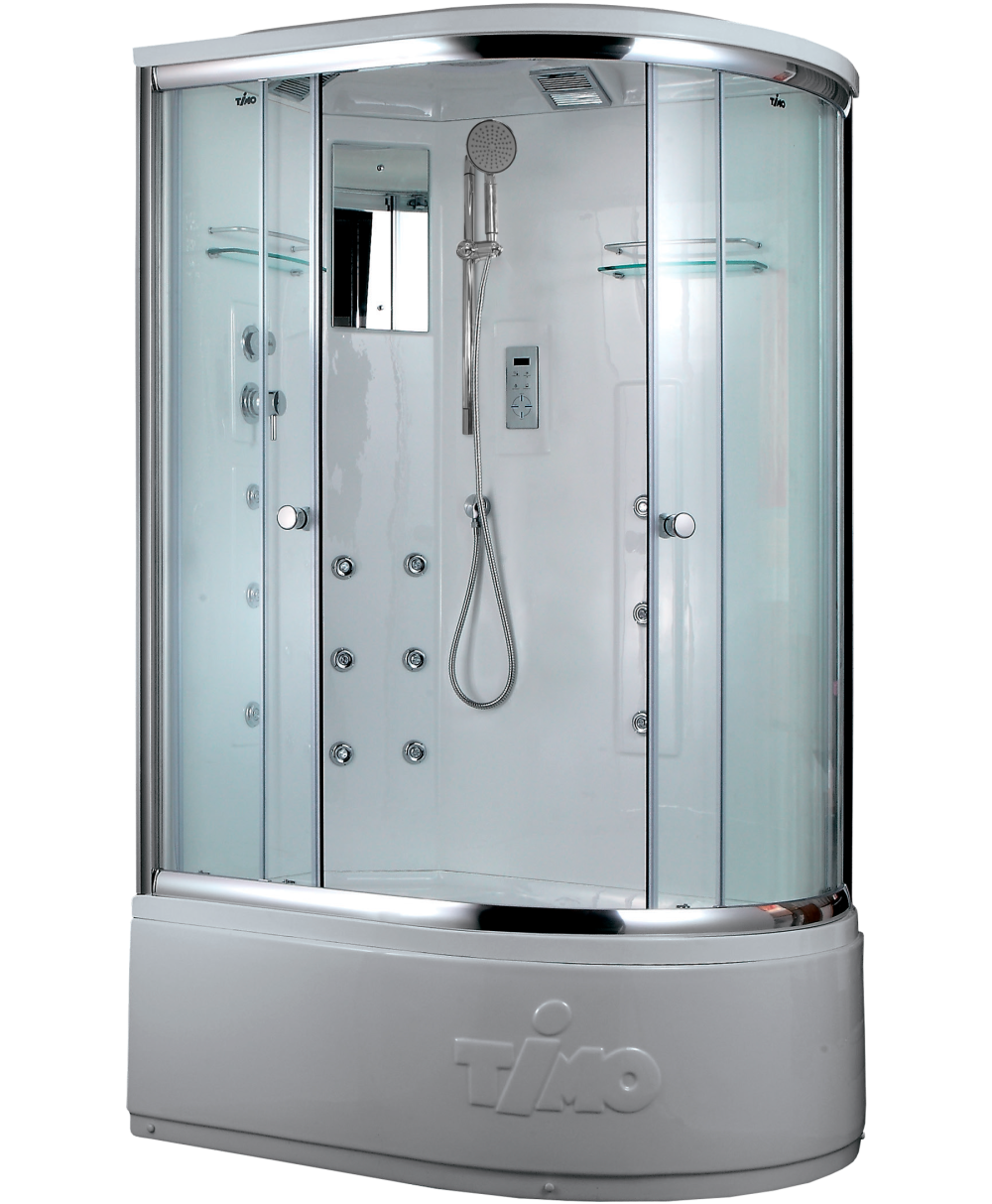 Фото Душевая кабина 120x85x220 Timo (T-7720 L) С гидромассажем, акрил, Поддон глубокий
