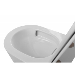 Чаша подвесного безободкового унитаза Belbagno со смывом TORNADO BelBagno FLAY-TOR BB053CH-TOR-FC