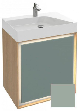 Тумба под раковину Jacob Delafon Rythmik Pure 65 см EB1770-G95, цвет оливковый глянцевый