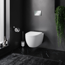 Инсталляция + унитаз + клавиша Am.Pm Awe (IS49051.111738) синий