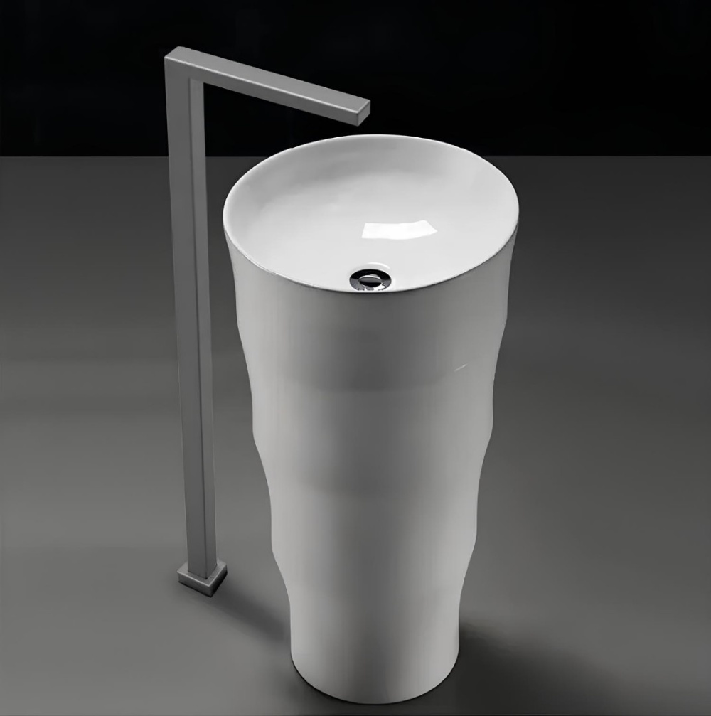 Фото Раковина напольная Cerutti ALESSIA CT7834 420x420x830