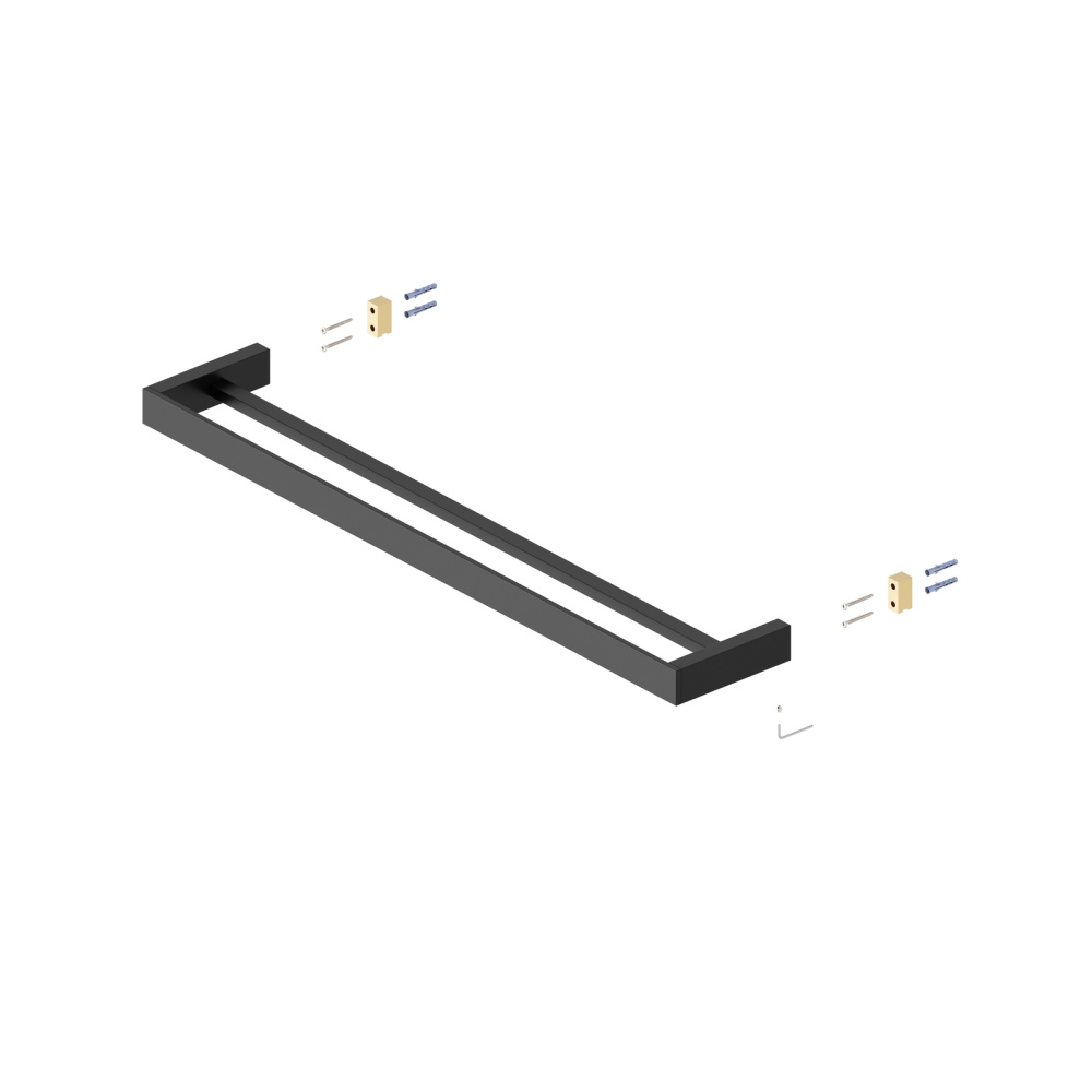 Фото Полотенцедержатель двойной Timo Petruma 15256/03 черный