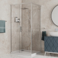 Душевое ограждение 120х80 см PAINI 84CR12080 хром