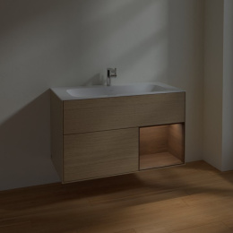 Villeroy Boch Finion F040GNPC Тумба под раковину 996х498 мм (walnut veneer/oak veneer)