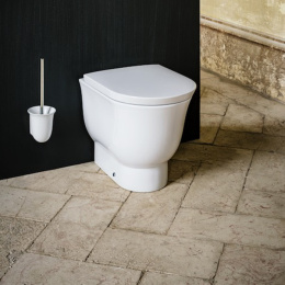 Фото Напольный унитаз Laufen New Classic 8.2385.1.400.000.1 37 х 53 x 43 см безободковый, белый