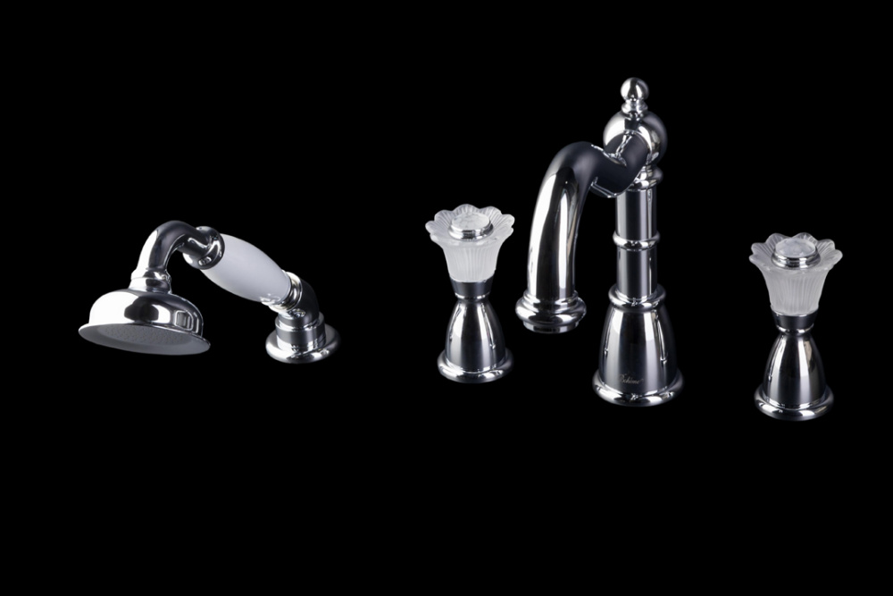 Фото Смеситель врезной Boheme Camelia (396-Camelia) хром