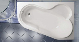 Акриловая ванна 147x100 Vagnerplast (VPBA141SEL3PE-04), асимметричная