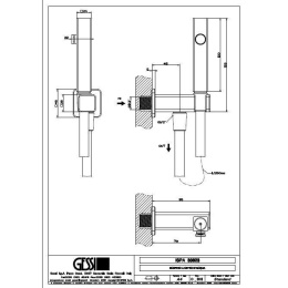 Гидроершик Gessi Ispa (33823#031) хром