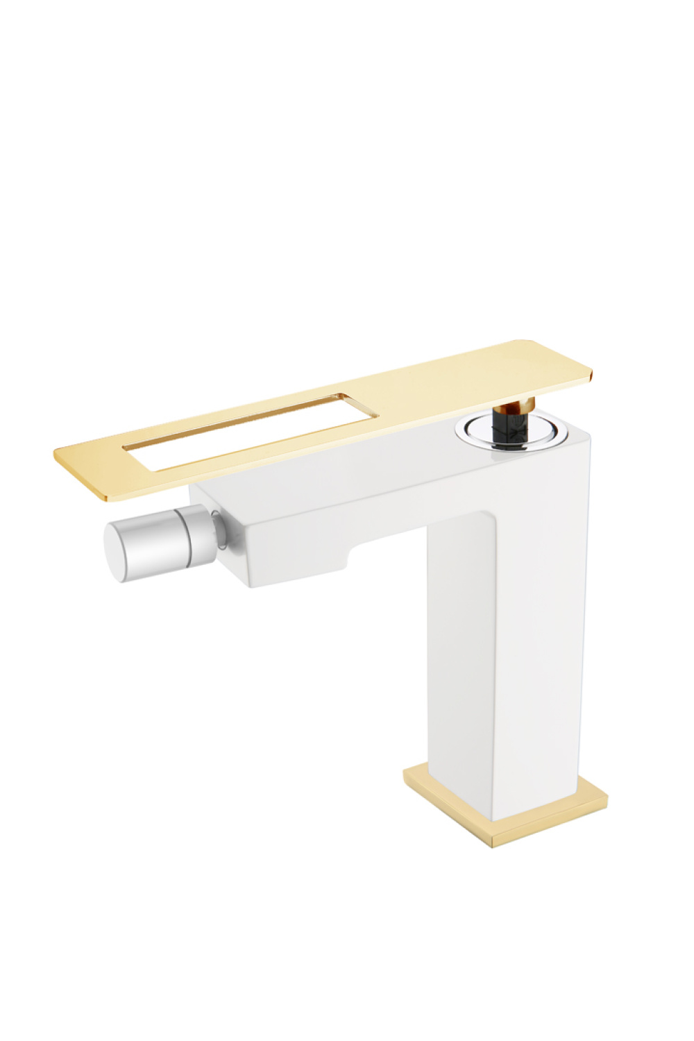 Фото Смеситель для биде Boheme Q (146-WG) белый