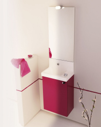 Зеркало Jacob Delafon Pop Laminar EB407-NF, белый