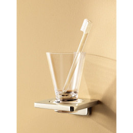 Стакан Villeroy&Boch (Dornbracht) LaFleur 83 400 955 00 подвесной, стекло/хром