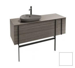 Тумба под раковину Jacob Delafon Nouvelle Vague 145 см, EB3044-N18, цвет - белый глянцевый