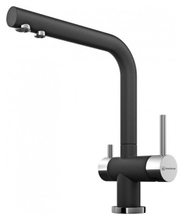 Смеситель для кухни Omoikiri Nagano-BL (4994047) черный