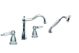 Фото Смеситель врезной Boheme Chromo (396) хром