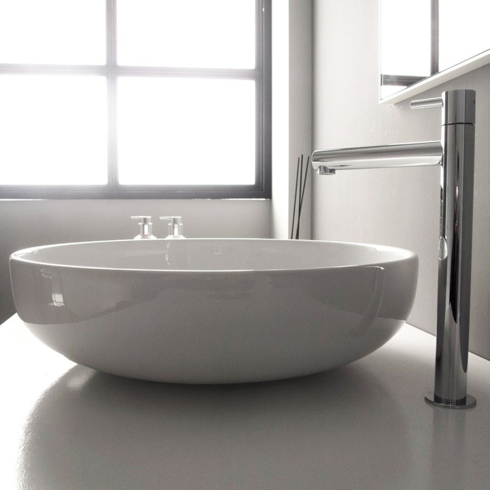 Ceramica CIELO Shui SHBA45 BR - Раковина накладная Ø45 (Brina)