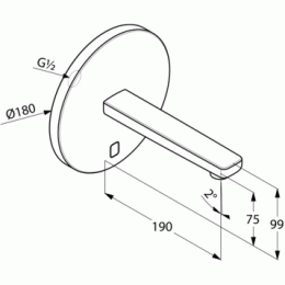 Фото Смеситель для раковины Kludi Zenta (3850305)