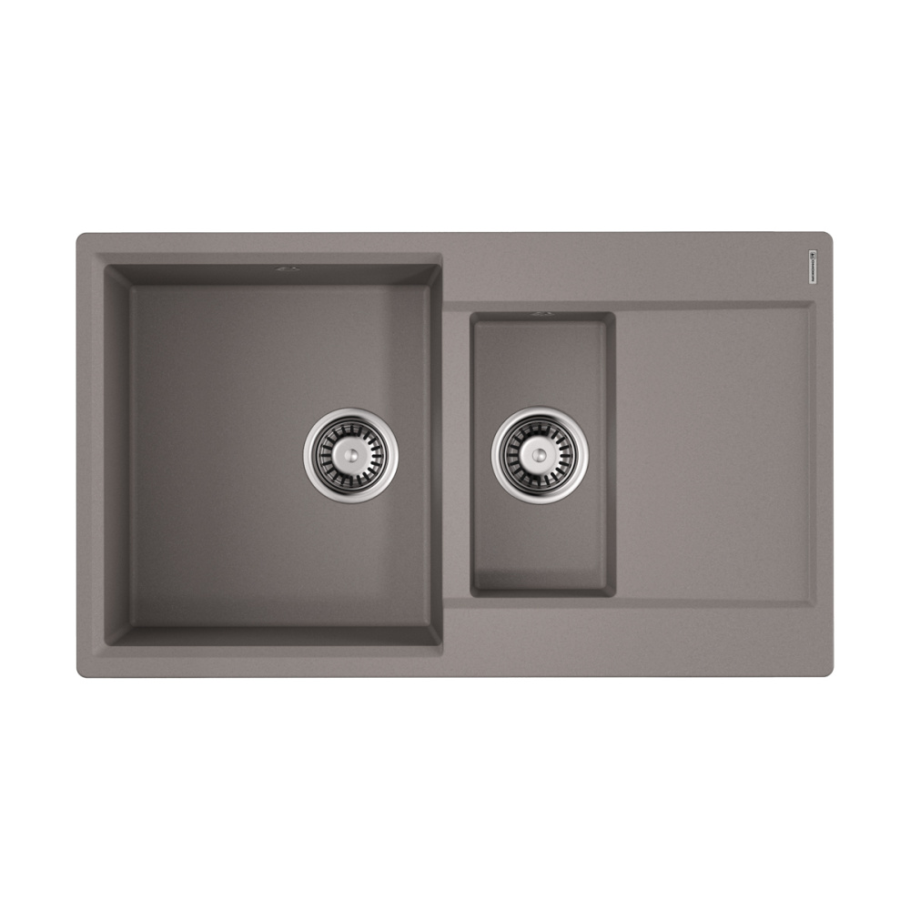 Кухонная мойка Omoikiri Daisen 86-2-GR Artgranit (4993475) leningrad grey