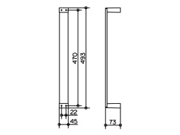 Фото Полотенцедержатель Keuco Edition 11 11170010000, хром