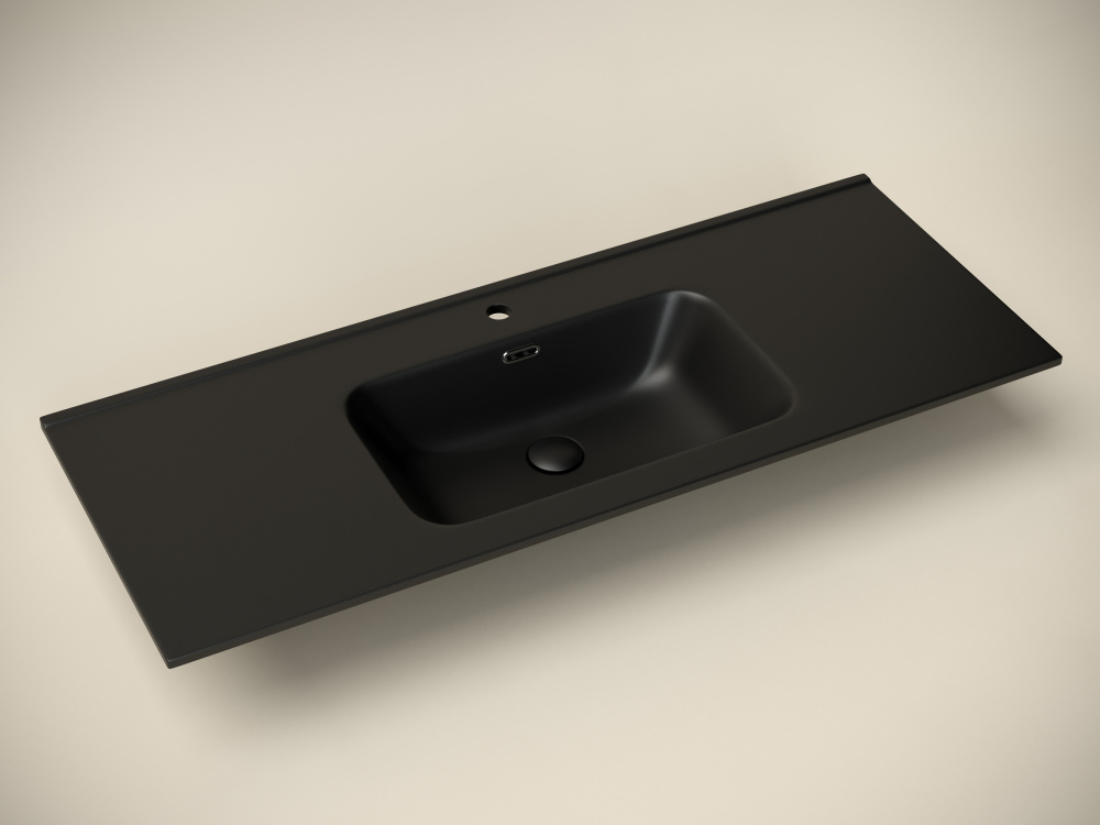 Умывальник накладной Ceramica Nova Element CN7006MB прямоугольный 1210*465*180мм