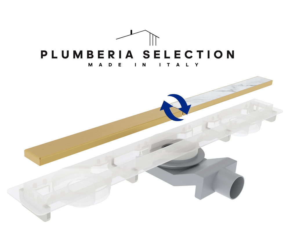 Фото Душевой трап Plumberia Selection PSM MODULAR PSM80OB