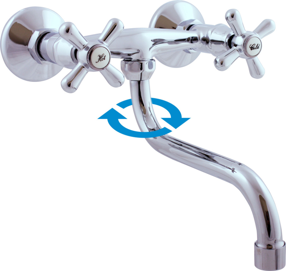 Rav Slezak MK101.5/21 MORAVA смеситель кухонный настенный