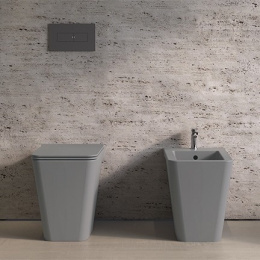 Биде напольное Globo Incantho (IN009 BI*1) белый