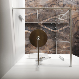 Душевой уголок 90х90 Am.Pm Func (W84G-403-9090-МТ) прозрачный