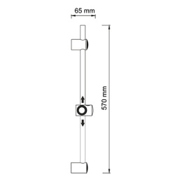 Стойка для душа WasserKRAFT Isar (A049)