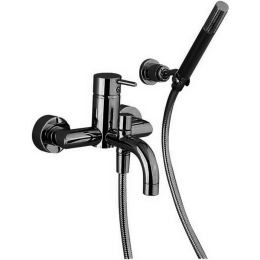 Фото Смеситель для ванны/душа Cisal Less New LM00012040, черный