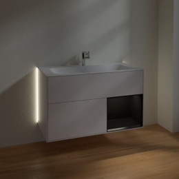 Villeroy Boch Finion G040PDGJ Тумба под раковину 996х498 мм (black matt/light grey matt)