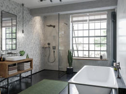 Смеситель для раковины Hansgrohe Metropol (32526340) шлифованный черный хром