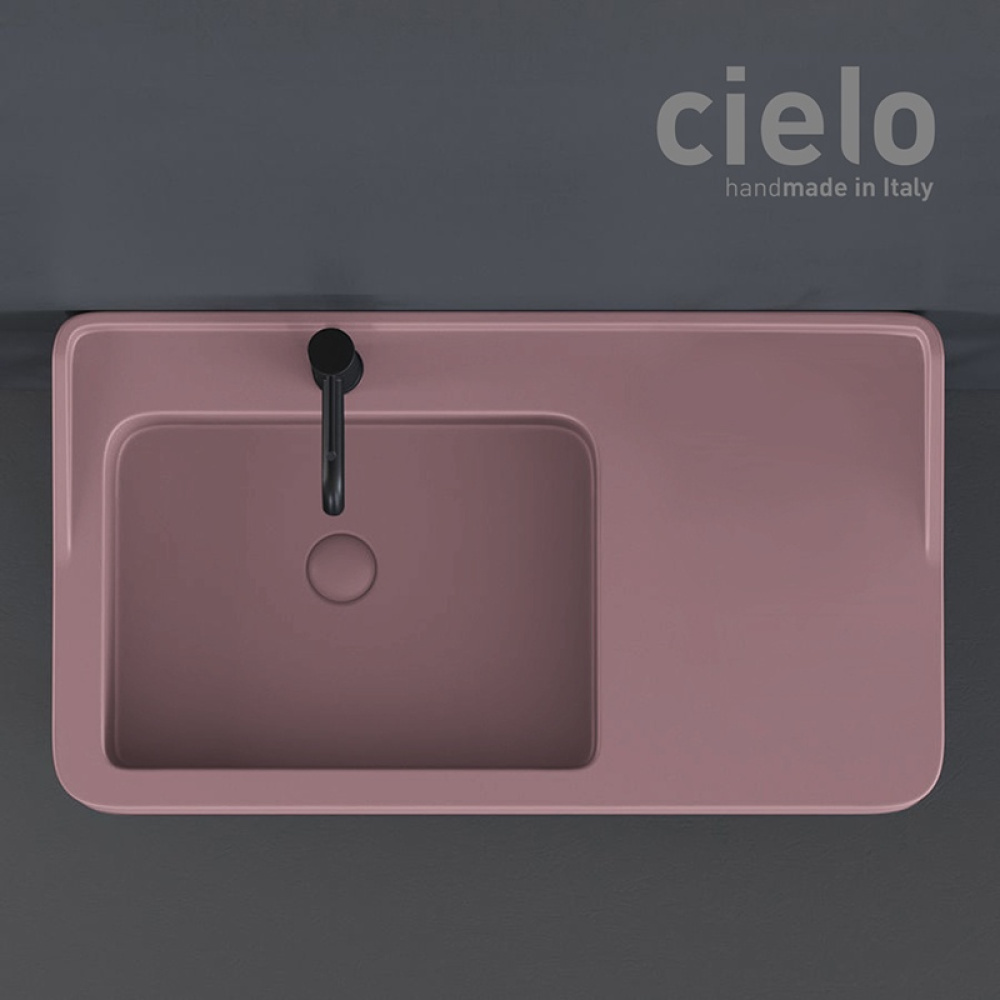 Фото Ceramica CIELO Siwa SWLA CP - Раковина для ванной комнаты 90*50 см (Cipria)