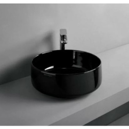 Раковина накладная 35 см ArtCeram Cognac (COL004 03 00) черный