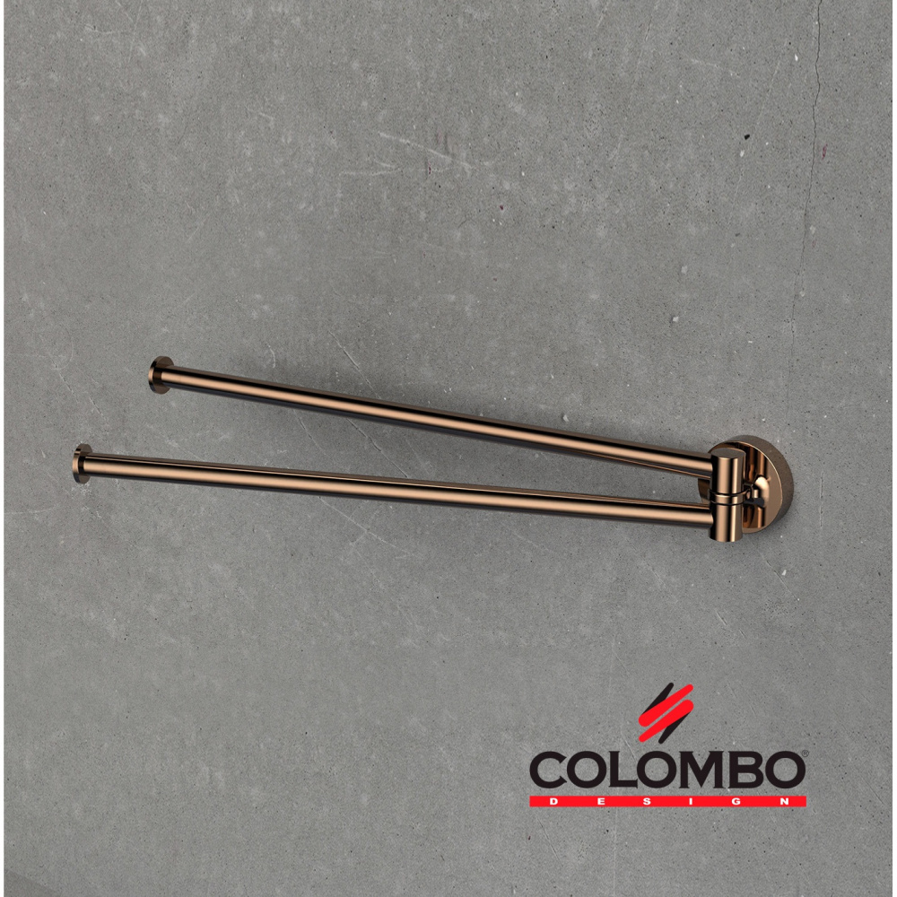 Colombo Design PLUS W4913.VL - Держатель для полотенца 34 см, двойной (Vintage)